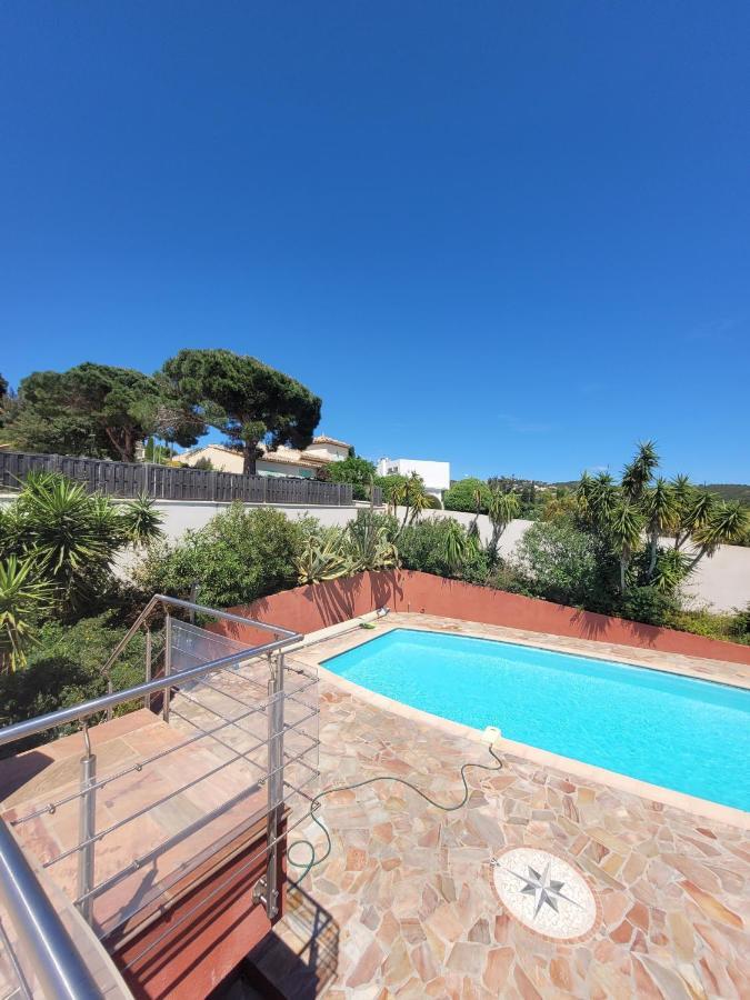 Villa Palm' Issambres 6-7 Personnes, Clim, Avec Piscine, Jardin Et Parking Prives La Garonnette-Plage Kültér fotó