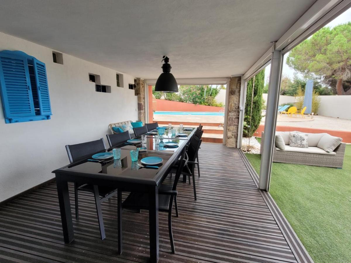 Villa Palm' Issambres 6-7 Personnes, Clim, Avec Piscine, Jardin Et Parking Prives La Garonnette-Plage Kültér fotó