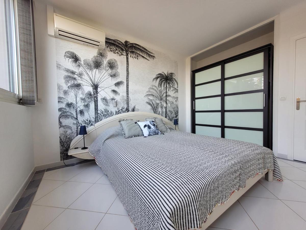 Villa Palm' Issambres 6-7 Personnes, Clim, Avec Piscine, Jardin Et Parking Prives La Garonnette-Plage Kültér fotó