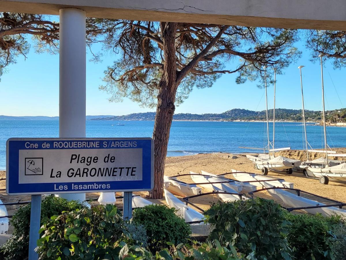 Villa Palm' Issambres 6-7 Personnes, Clim, Avec Piscine, Jardin Et Parking Prives La Garonnette-Plage Kültér fotó