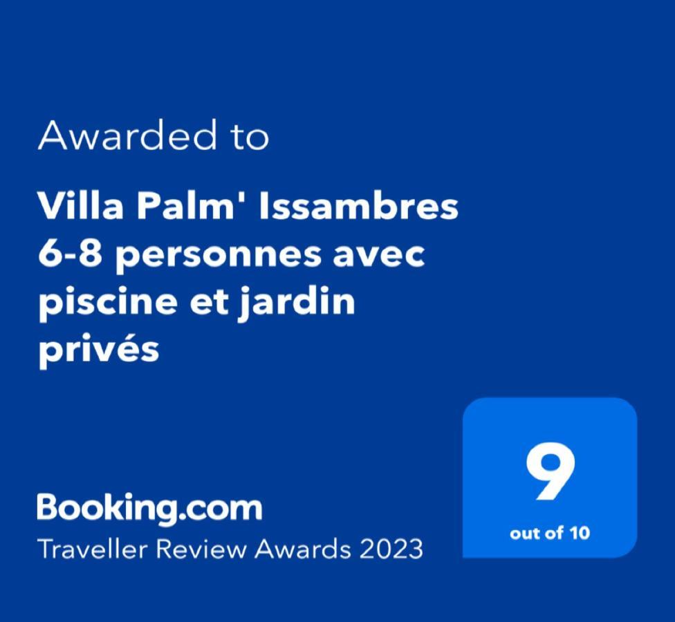 Villa Palm' Issambres 6-7 Personnes, Clim, Avec Piscine, Jardin Et Parking Prives La Garonnette-Plage Kültér fotó