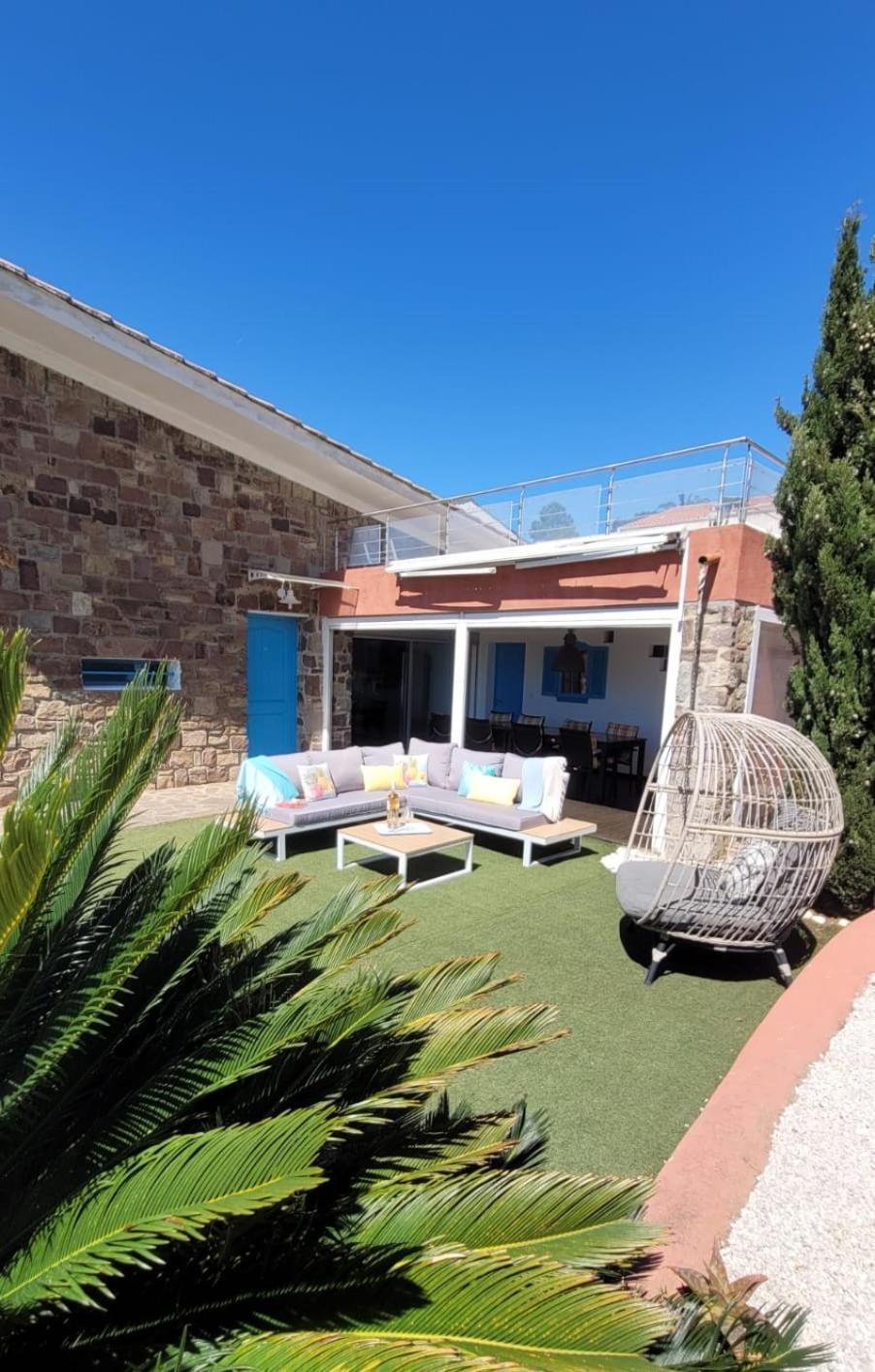 Villa Palm' Issambres 6-7 Personnes, Clim, Avec Piscine, Jardin Et Parking Prives La Garonnette-Plage Kültér fotó